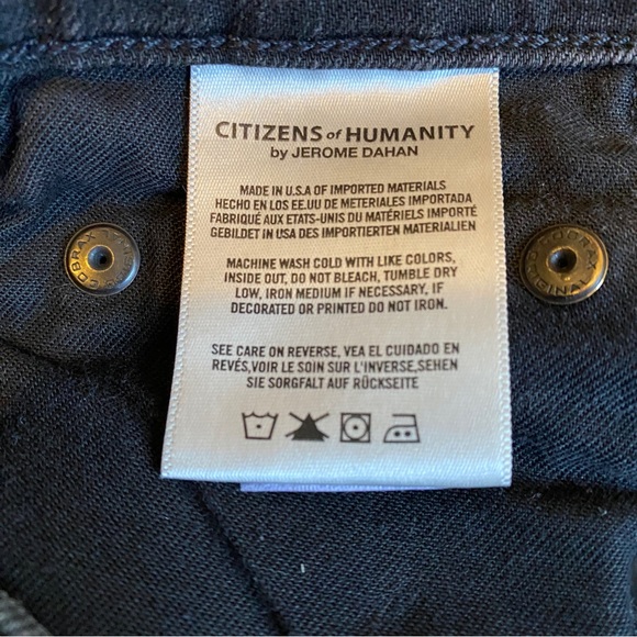 Citizens of humanity Cara high rise cigarette ankle jeans, size 28 - Picture 11 of 12